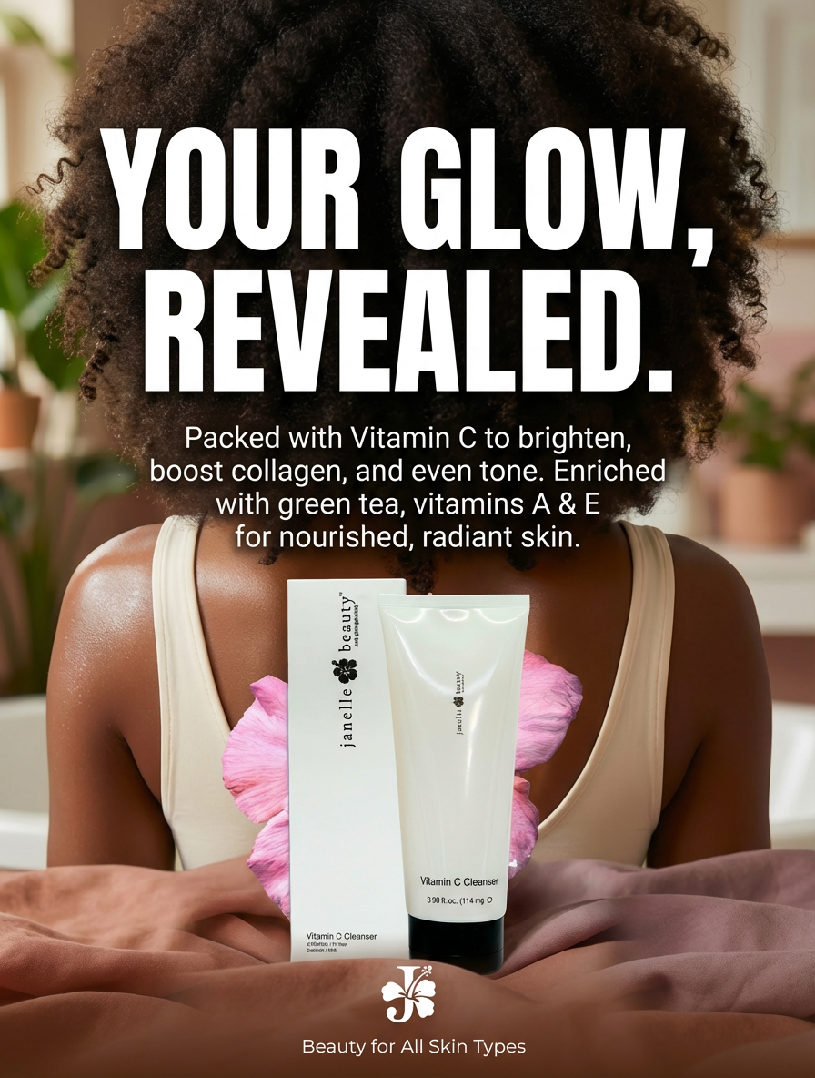Janelle Beauty® Vitamin C Cleanser for Glowing Skin - Brightening Face Wash | Janelle Beauty