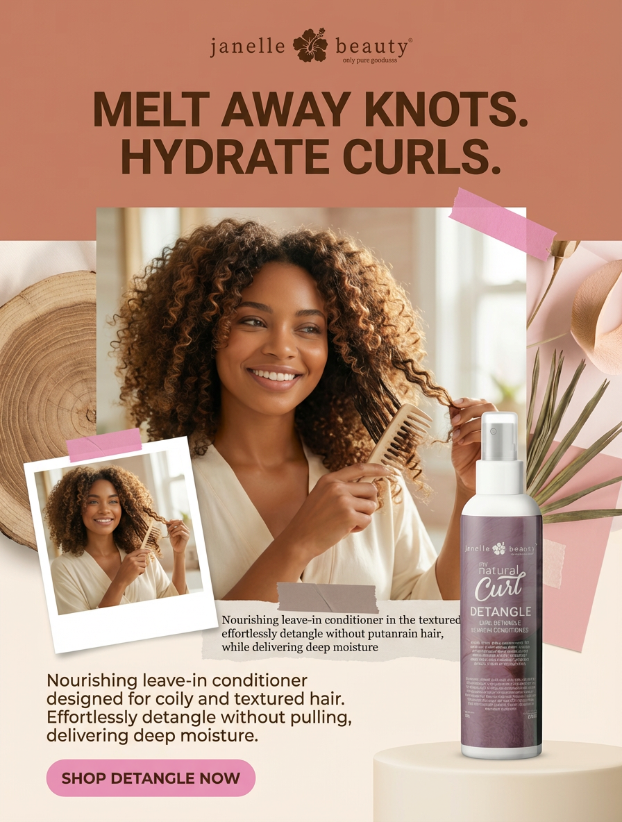 Janelle Beauty® My Natural Curl Detangle – Leave-In Conditioner