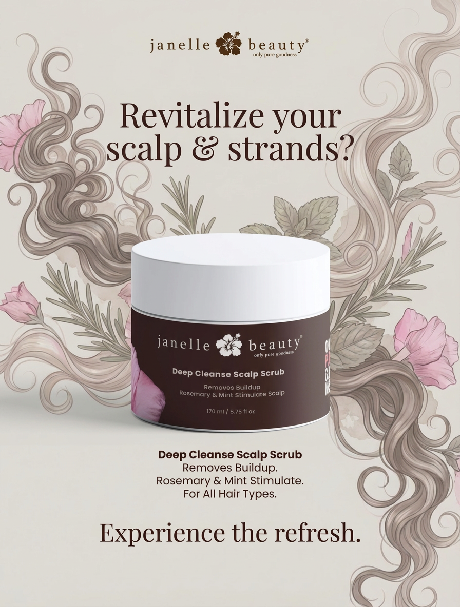 Janelle Beauty® Deep Cleanse Scalp Scrub