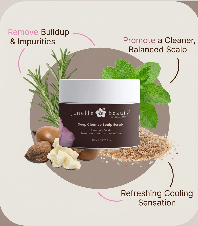 Janelle Beauty® Deep Cleanse Scalp Scrub