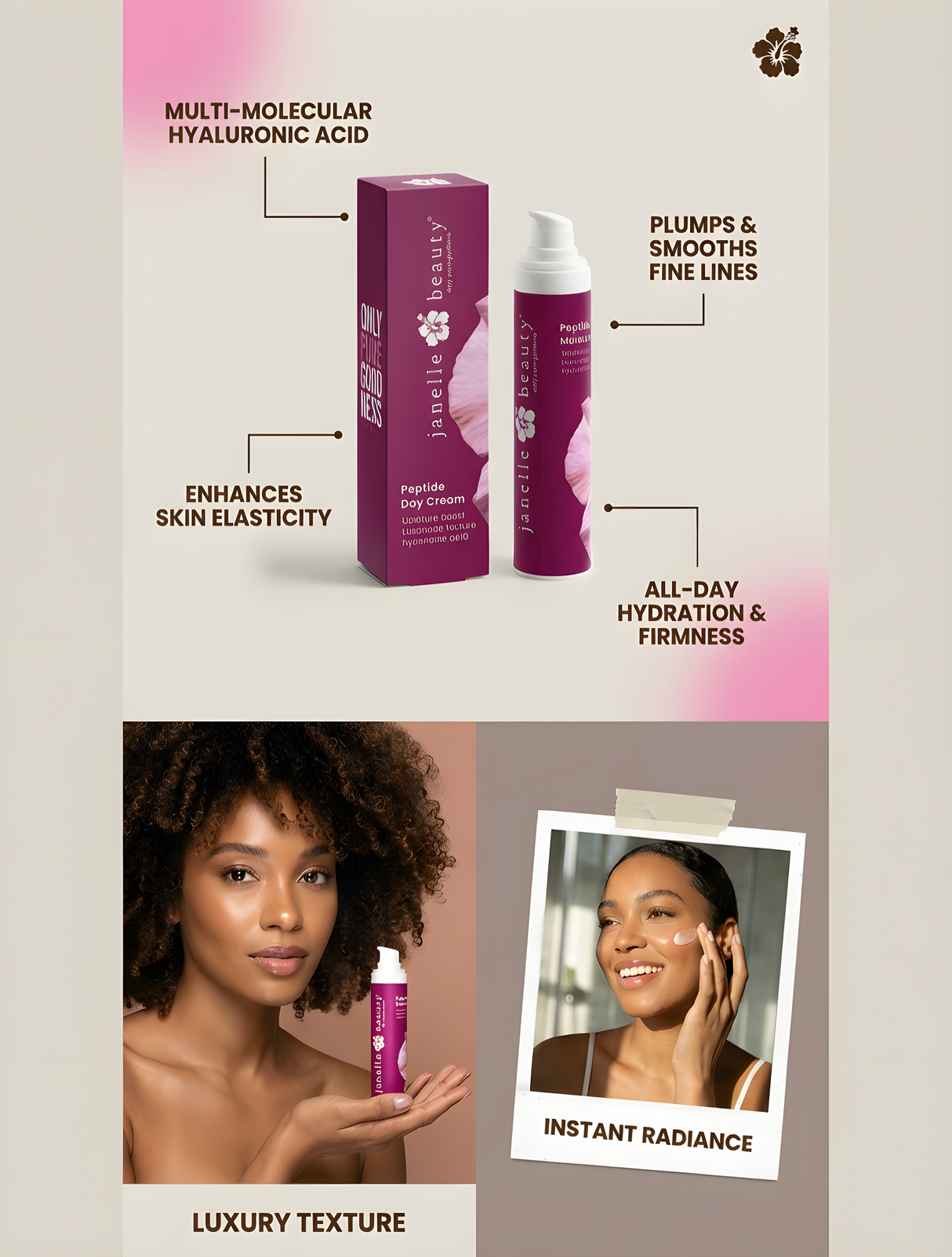 Janelle Beauty® Peptide Day Cream