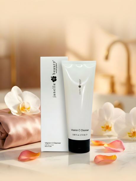Janelle Beauty® Vitamin C Cleanser for Glowing Skin - Brightening Face Wash | Janelle Beauty