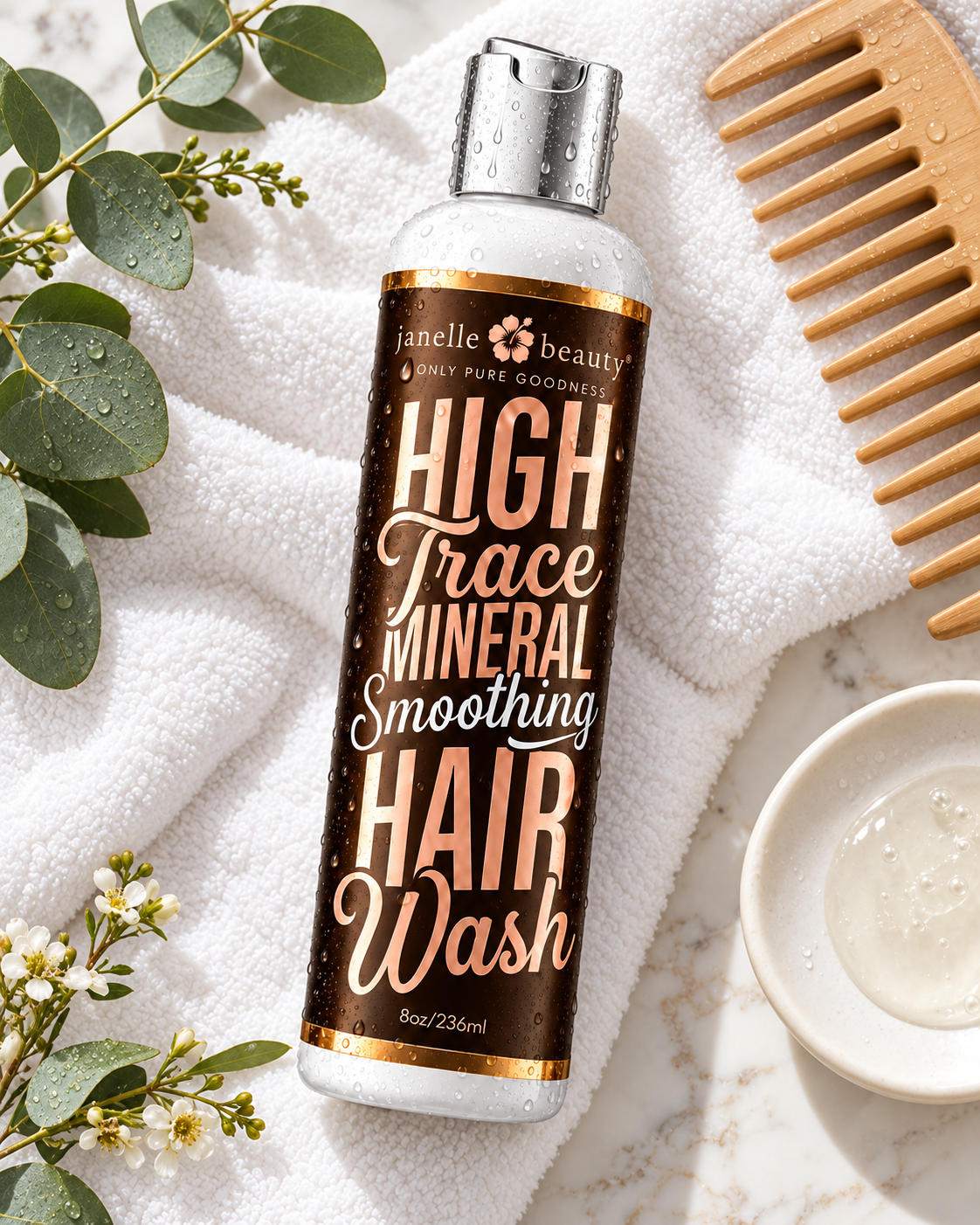 High Trace Mineral Smoothing Hair Wash