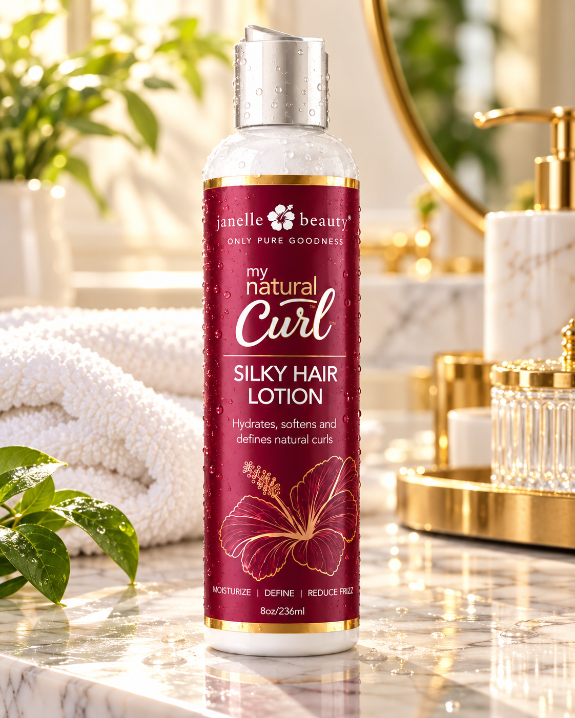 Janelle Beauty® My Natural Curl™ Silky Hair Lotion